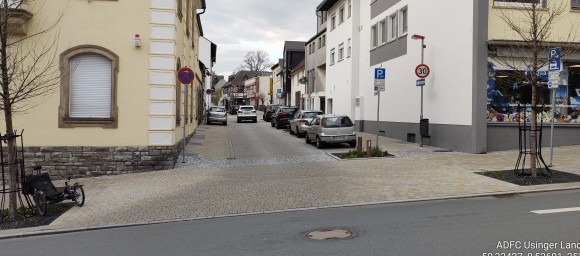 Scheunengasse / Wilhelmjstrae im April 2023