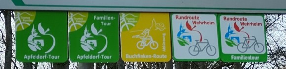 Logos Rundwege um Wehrheim und Usingen