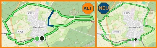 Rundwege um Wehrheim fr Familien (Vergleich 2024er-Varianten)